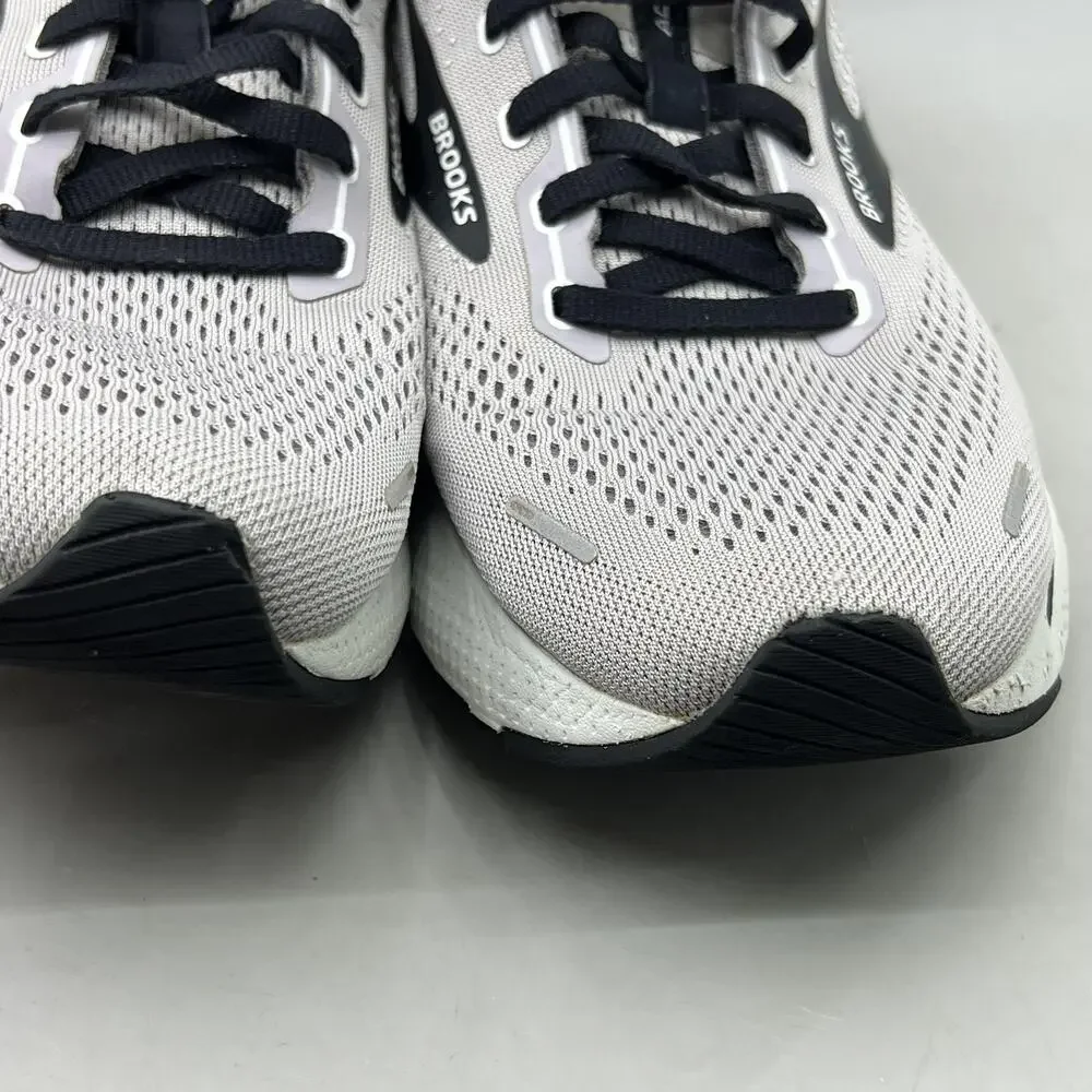 Brooks Adrenaline GTS 22 Running Shoes Men Size 8.5 D Gray Mesh Comfort Sneakers